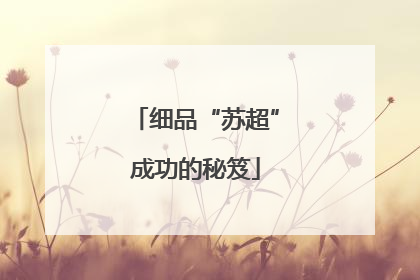 细品“苏超”成功的秘笈