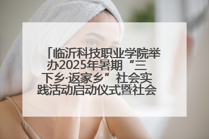 临沂科技职业学院举办2025年暑期“三下乡·返家乡”社会实践活动启动仪式暨社会实践活动供需交流会
