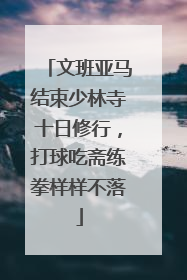 文班亚马结束少林寺十日修行，打球吃斋练拳样样不落