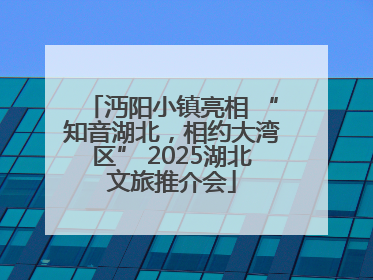 沔阳小镇亮相 “知音湖北，相约大湾区” 2025湖北文旅推介会