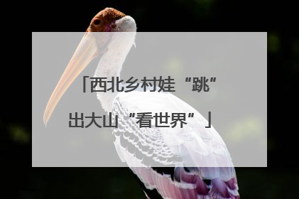 西北乡村娃“跳”出大山“看世界”