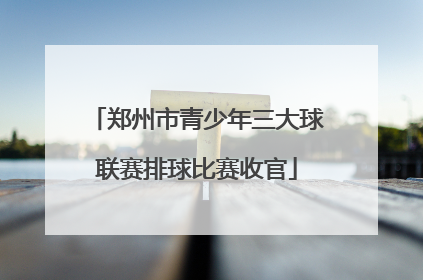 郑州市青少年三大球联赛排球比赛收官