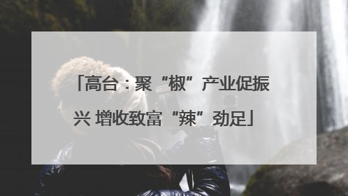 高台：聚“椒”产业促振兴 增收致富“辣”劲足