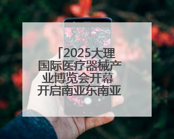 2025大理国际医疗器械产业博览会开幕 开启南亚东南亚医疗合作新篇