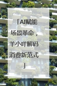 AI赋能场景革命，羊小咩解码消费新范式